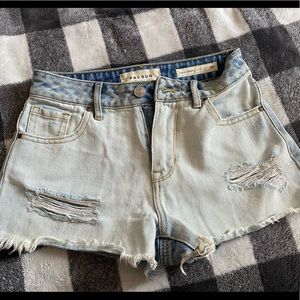 PacSun high rise shorts size 22